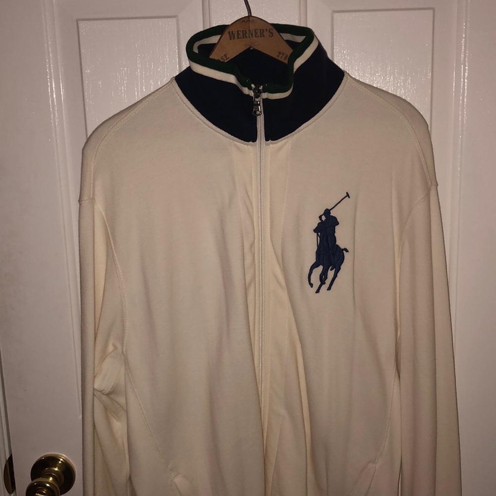 Polo Ralph Lauren Cotton Tennis Jacket (Sz L)